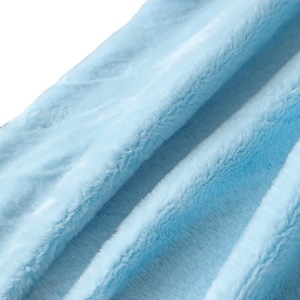 Nhỏ Giả Thỏ Lông 10 Len Sang Trọng Vải 100% <span class=keywords><strong>Polyester</strong></span> Cho Quần Áo Đồ Chơi Thảm & Flannel Cổ Phiếu Cung Cấp Có Sẵn - Product Image 5