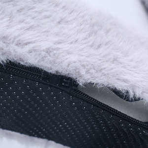 Venta al por mayor, cómodo, antideslizante, funda de piel de conejo, cojín de espuma, ergonómico, silla de oficina, reposabrazos, reposabrazos de espuma viscoelástica - Product Image 6