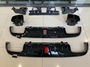 梅赛德斯奔驰w205 <span class=keywords><strong>c</strong></span>级升级为bbs型扩散器的顶级质量后扩散器和带排气尖端的唇 - Product Image 4