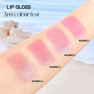 Brillo Labial Hidratante con Sabor a Frutas y Cambio de Temperatura, Lápiz Labial Humectante Cálido + <span class=keywords><strong>Aceite</strong></span> Labial Perlado, Paquete de 2 - Product Image 5