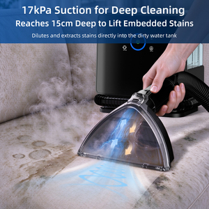 Custom Voltage <b>Carpet</b> Steam <b>Cleaner</b> Machine Powerful Suction CE CB RoHS Certified Ideal for European American Wholesale Business - Product Image 3