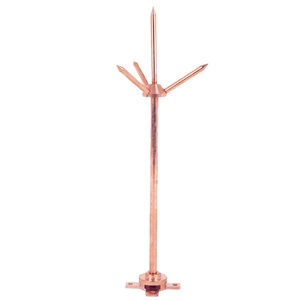 Pararrayos Resistente a la Intemperie <span class=keywords><strong>de</strong></span> Acero Inoxidable 316 - <span class=keywords><strong>Varilla</strong></span> <span class=keywords><strong>de</strong></span> Protección Contra Rayos Estructural y Duradera - Product Image 5