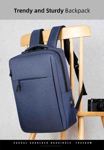 Factory Custom <b>Computer</b> <b>Backpack</b> USB Anti-theft Features Waterproof Polyester Lining Air Cushion Belt Carrying System - Product Image 2