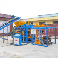 Machine à blocs écologiques QT4-25 sans cuisson, faible consommation d'énergie, fabrication directe de briques à partir de sable, pierre et ciment