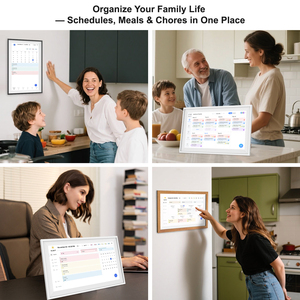 Calendario Digitale Intelligente per Famiglia 10.1'' 15.6'' 21.5'' con Pianificazione Compiti e Sincronizzazione Cloud - Product Image 5