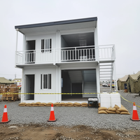 Maison préfabriquée en conteneur maritime certifiée CE, 20 et 40 pieds, démontable, pour usage résidentiel, secours et évacuation en cas de catastrophe, entièrement en acier