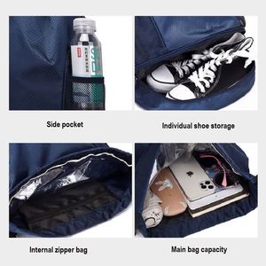 Benutzer definiertes Logo Casual <span class=keywords><strong>String</strong></span> Rucksack Sporttasche Neues <span class=keywords><strong>Design</strong></span> Luxus Sport Kordel zug Rucksack mit schwimmender Strand tasche - Product Image 3