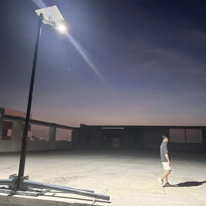 Lámpara Solar de <span class=keywords><strong>Calle</strong></span> de 200W a Prueba de Polvo y Agua IP65 para la Región del Sáhara, Lámpara de Seguridad con Control Remoto - Product Image 5