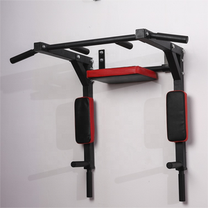 Gimnasio en casa montado en la pared Pull <span class=keywords><strong>up</strong></span> Bar Chin <span class=keywords><strong>up</strong></span> Bar Fitness Equipment Pull-<span class=keywords><strong>up</strong></span> Bar Dip Station Marco de suspensión - Product Image 6