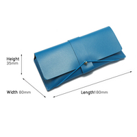 Fabricant Grossiste Nouveaux Étuis et Sacs à Lunettes en Cuir Couleur Unie Tendance, Ensemble Boîte d'Emballage