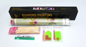 Peinture Diamant 5D Moderne Paysage Peint à la Main Toile Acrylique Broderie DIY Perles Complètes Scène Onirique Grande Taille pour Salon - Product Image 5