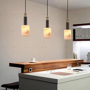New Cloud Stone Pendant Light Led E27 Round Single Head Home Decor Lighting For Restaurant Bar Bedroom Ceiling Lamp - Product Image 4