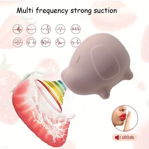 Nuevo Juguete Sexual Oral para Mujeres 2026, Vibrador de Succión de Clítoris y Senos con Forma de Cerdito, Mini, Impermeable y Bonito - Product Image 1