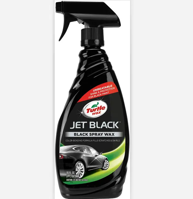 Turtle wax Black Spray Wax ,wet wax spray coating for black car original quality factory direct sales high effect shine gloss