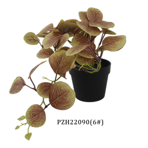 <span class=keywords><strong>Sen</strong></span> Masine realista 30cm pequeña vegetación Artificial hojas falsas <span class=keywords><strong>planta</strong></span> de dinero de imitación para el hogar Mesa de Oficina Decoración colgante interior - Product Image 1
