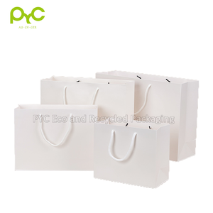 Chic sacs cadeaux en papier Kraft uni, sacs à poignée torsadée, emballage pour vêtements, vente en gros, 1000 pièces - Product Image 2