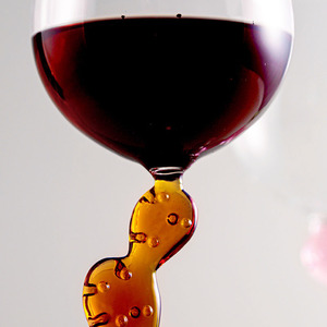 Bicchiere di vino <span class=keywords><strong>rosso</strong></span> con gambo di <span class=keywords><strong>cactus</strong></span> colorato di alta qualità unico - Product Image 5