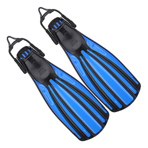 Aletas de Buceo Ajustables con Talón Abierto, Aletas de Snorkel para Natación, Buceo Libre, Ligeras, Potentes, Antideslizantes - Product Image 5