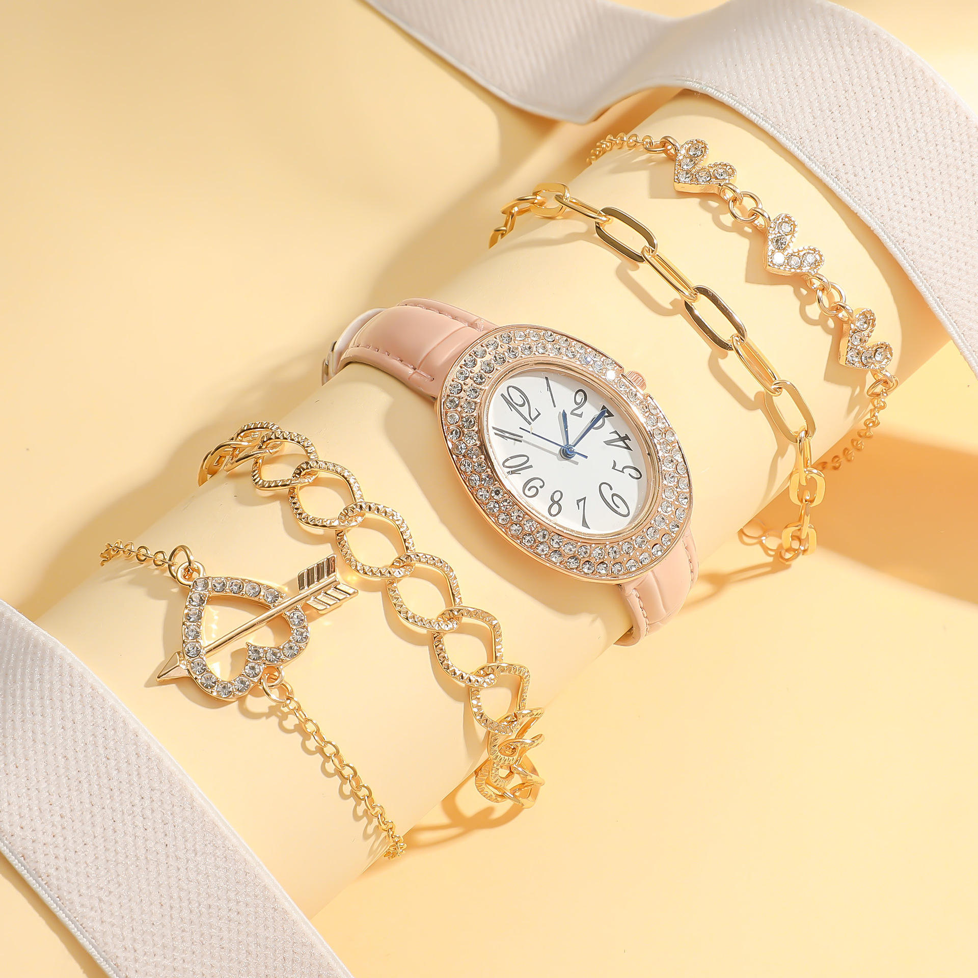 Ladies Watches Watch New Design 2021 Marclex Queen Magnet Rosegold