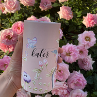 Conception personnalisée et couleur Emballage de luxe de qualité Parfum Boîte cylindrique Tube de papier pour thé café