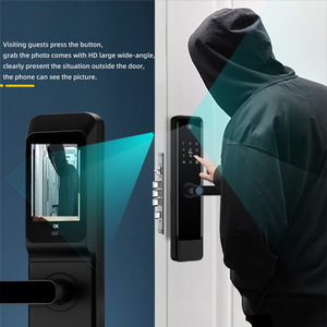 Wifi <strong>Biometric</strong> Electronic Tuya APP Remote Photo <strong>Picture</strong> Smart Lock Fingerprint Camera Door Lock - Product Image 5