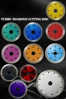 Groothandel 4/4.5/5 Inch Turbo Wave Diamant Snijschijf Keramische Snijder Porseleinen Mes Voor Graniet Marmeren Tegel Diy Grade Oem/Odm