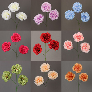 Roses artificielles à branche unique en soie pour décorations de mariage, arrangements de plafond et allées, accessoires de décoration intérieure - Product Image 5