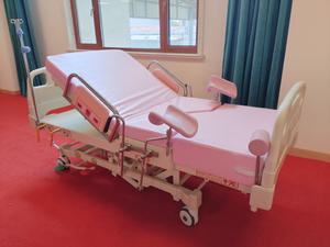 Lit d'accouchement manuel de bébé d'hôpital BT-LD002C accouchement mécanique lits gynécologiques de MATERNITÉ Table d'accouchement obstétrique hydraulique - Product Image 2