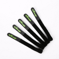 Attaches en nylon personnalisées 2026, bande auto-agrippante en forme de P, rubans en nylon réglables, serre-câbles pour téléphone portable et données USB