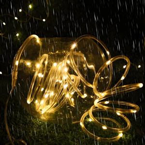 Luci LED a Forma di Tubo Solare ad Alta Trasmittanza, Illuminazione per Atmosfera Festiva, Decorazione per Cortile, Matrimoni, Finestre, Vacanze, Natale, <span class=keywords><strong>Balcone</strong></span> - Product Image 4