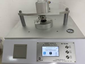 RH-TQ100C Cigarette Paper Air Permeabilidade Tester ISO5636/2 Cigarette Papers Testing BS ISO 2965:2019 Tipping Paper Testing - Product Image 5