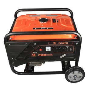 เครื่องกำเนิดไฟฟ้าเบนซินระบายความร้อนด้วยอากาศ 3 กิโลวัตต์ 9 กิโลวัตต์ 230V/380V 50Hz สำหรับใช้งานอุตสาหกรรม ระบบสตาร์ท 4 จังหวะ 050 - Product Image 6