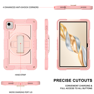 Étui robuste et résistant pour Honor Pad x9a/Z6 11,5 pouces, protection antichoc pour tablette avec béquille intégrée et anti-chute - Product Image 3