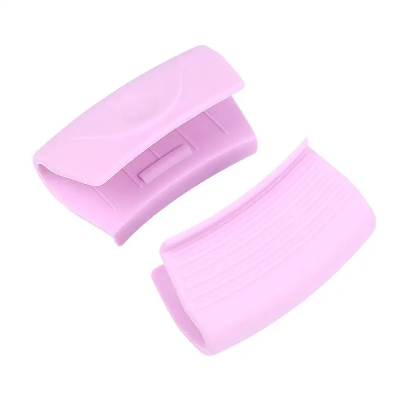 Clip in Silicone anti-scottatura resistente alle alte temperature in ghisa guanti con manico all'ingrosso