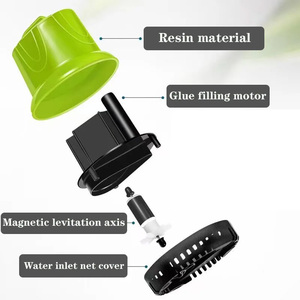 Pompe de puisard de fond hydroponique submersible pompe à <span class=keywords><strong>eau</strong></span> de fontaine pompe de <span class=keywords><strong>refroidisseur</strong></span> <span class=keywords><strong>d</strong></span>'air ca <span class=keywords><strong>pour</strong></span> fontaine de jardin hydroponique étang de réservoir de poissons - Product Image 2