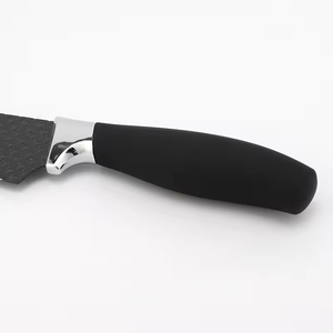 2025 High Quality Stainless Steel Chef Bread Carving Utility Paring <strong>Kitchen</strong> Knives Handmade 8-Piece ABS Handle Block Set - Product Image 4