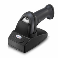 Lecteur de codes-barres laser 1D sans fil portable de haute qualité, lecteur de codes QR à prix abordable