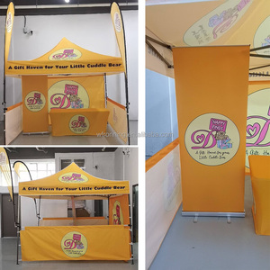 Fábrica personalizable 10X20ft Exposición Patio duradero portátil Refugio solar instantáneo Puestos de mercado de pulgas Estante Tiendas de campaña - Product Image 6