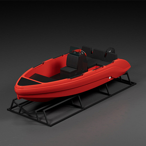 4.9m HDPE thuyền 7 chỗ ngồi 100 vật liệu tái chế cho hồ sông thể thao dưới nước - Product Image 3