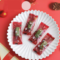 Sac de bonbons en plastique CPP transparent imprimé personnalisé pour l'emballage de biscuits au lait et de bonbons au sucre Emballage de barres de bonbons en feuille populaire