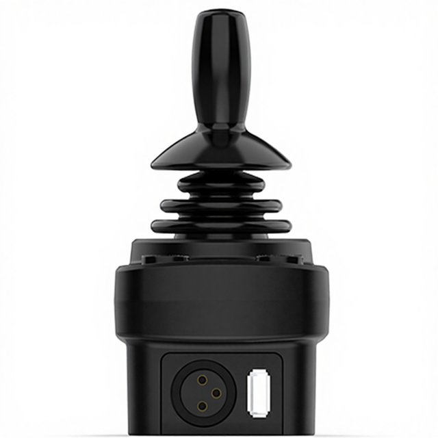 High Precision Hall Effect Joystick Controller with Ergonomic Design for Smooth Operation and Durability