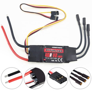 Controlador sin Escobillas Hobbywing Skywalker 15A 20A 30A 40A 50A 60A 80A 100A V2 ESC 2-6S con UBEC para Aviones y Drones RC - Product Image 3