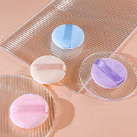 Bouffée de poudre libre de maquillage de velours doux fond de teint de beauté