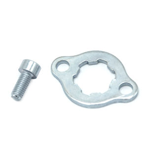 APRILIA RX50 <span class=keywords><strong>DERBI</strong></span> <span class=keywords><strong>SENDA</strong></span> DRD Placa de bloqueo del retenedor del piñón de la rueda dentada del modelo antiguo M5 ALTA CALIDAD AL POR MAYOR - Product Image 1