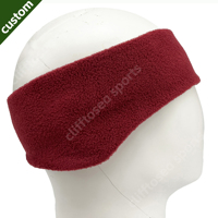 Bandeau d'hiver personnalisé en polaire, taille unique, extensible et élastique, pour sports de plein air et gym, idéal comme bandeau pour cheveux ou serre-tête, OEM