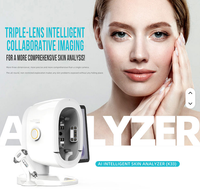 Appareil d'analyse cutanée 3D pour cliniques dermatologiques professionnelles, technologie IA, résultats en temps réel, haute précision, visage 5