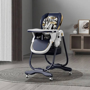 <span class=keywords><strong>Chaise</strong></span> haute pour enfants <span class=keywords><strong>de</strong></span> luxe, <span class=keywords><strong>chaise</strong></span> haute réglable pour bébé, siège <span class=keywords><strong>de</strong></span> repas, <span class=keywords><strong>chaise</strong></span> haute pour enfant, <span class=keywords><strong>chaise</strong></span> haute pour manger, 3 en 1, pliable, <span class=keywords><strong>rehausseur</strong></span> pour bébé - Product Image 6
