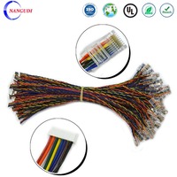 Câble Ethernet RJ45 8P8C personnalisé avec connecteur JST Molex 1.25, faisceau de câblage électronique torsadé pour caméra, imprimante, ordinateur