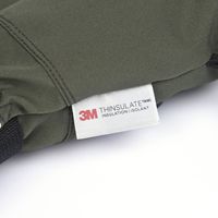 Gants de Ski Imperméables en Cuir Véritable, Moufles de Neige et de Motoneige en Cuir avec Manchette Longue