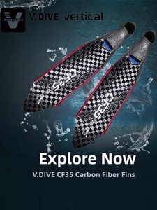 <span class=keywords><strong>Aletas</strong></span> <span class=keywords><strong>de</strong></span> Buceo Profesional Vdive CF35 <span class=keywords><strong>de</strong></span> Fibra <span class=keywords><strong>de</strong></span> Carbono, <span class=keywords><strong>Aletas</strong></span> <span class=keywords><strong>de</strong></span> Entrenamiento Largas y Cortas Recomendadas por Instructores - Product Image 2